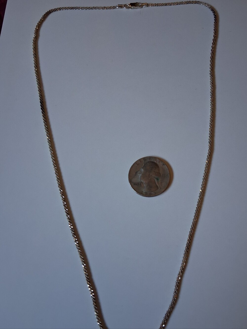 Vintage Italian .925 Sterling Silver Unisex Rope Chain Approx. 20 "